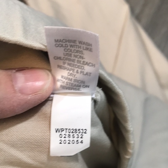 J. Jill Linen Stretch Oatmeal Pull on Ankle Style Pants size Medium Petite - Picture 10 of 10